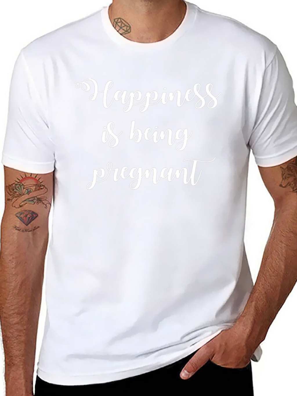 Happiness Is Being Pregnant T-Shirt product image 10