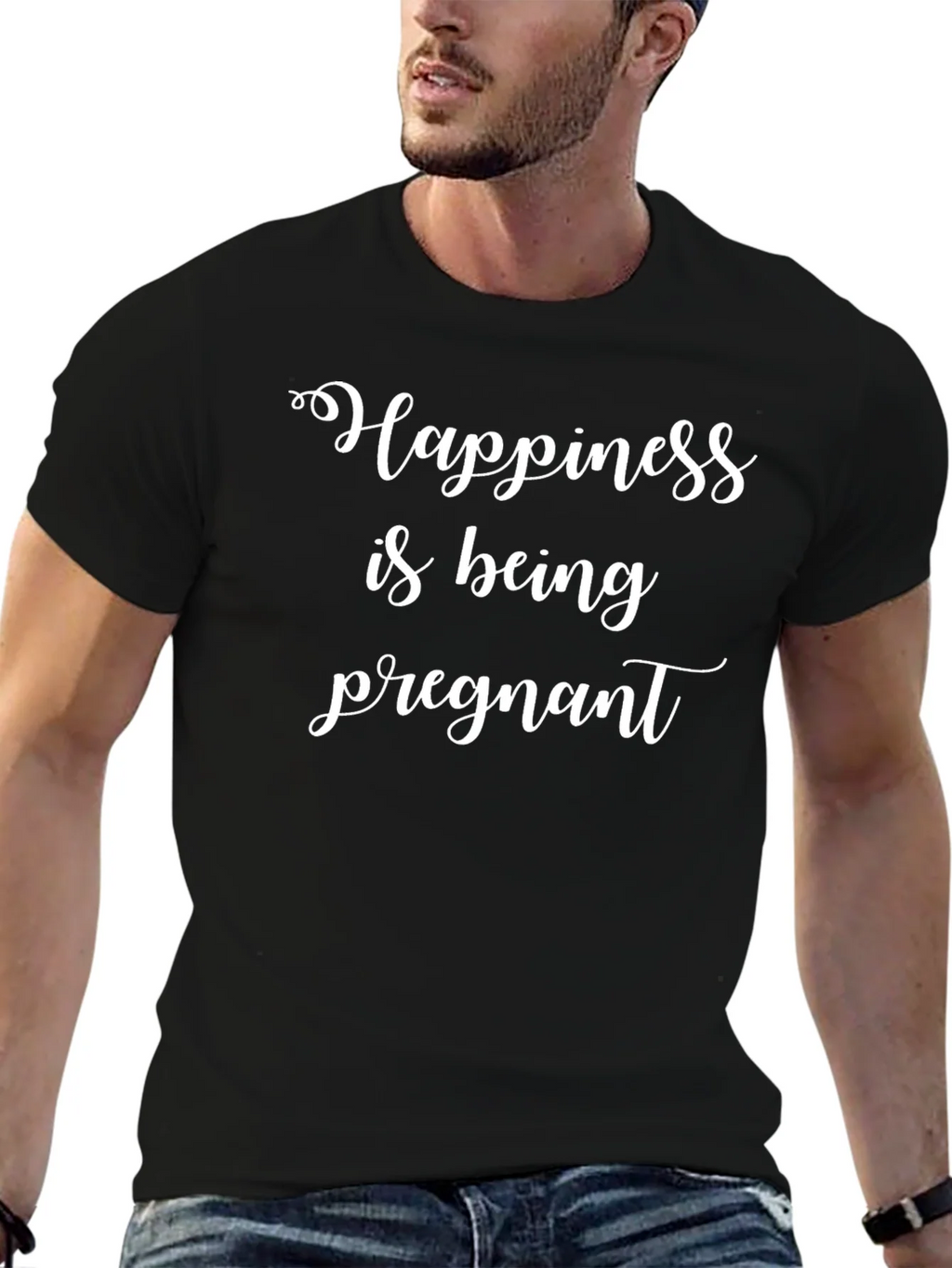 Happiness Is Being Pregnant T-Shirt product image 9