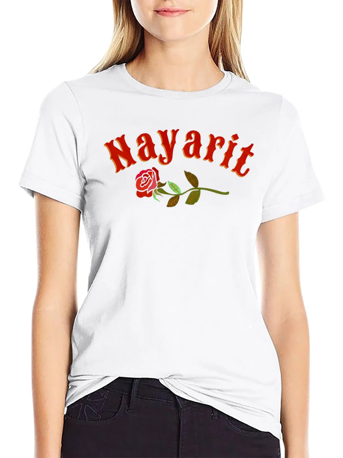 Nayarit Rose Graphic T-Shirt product image 8