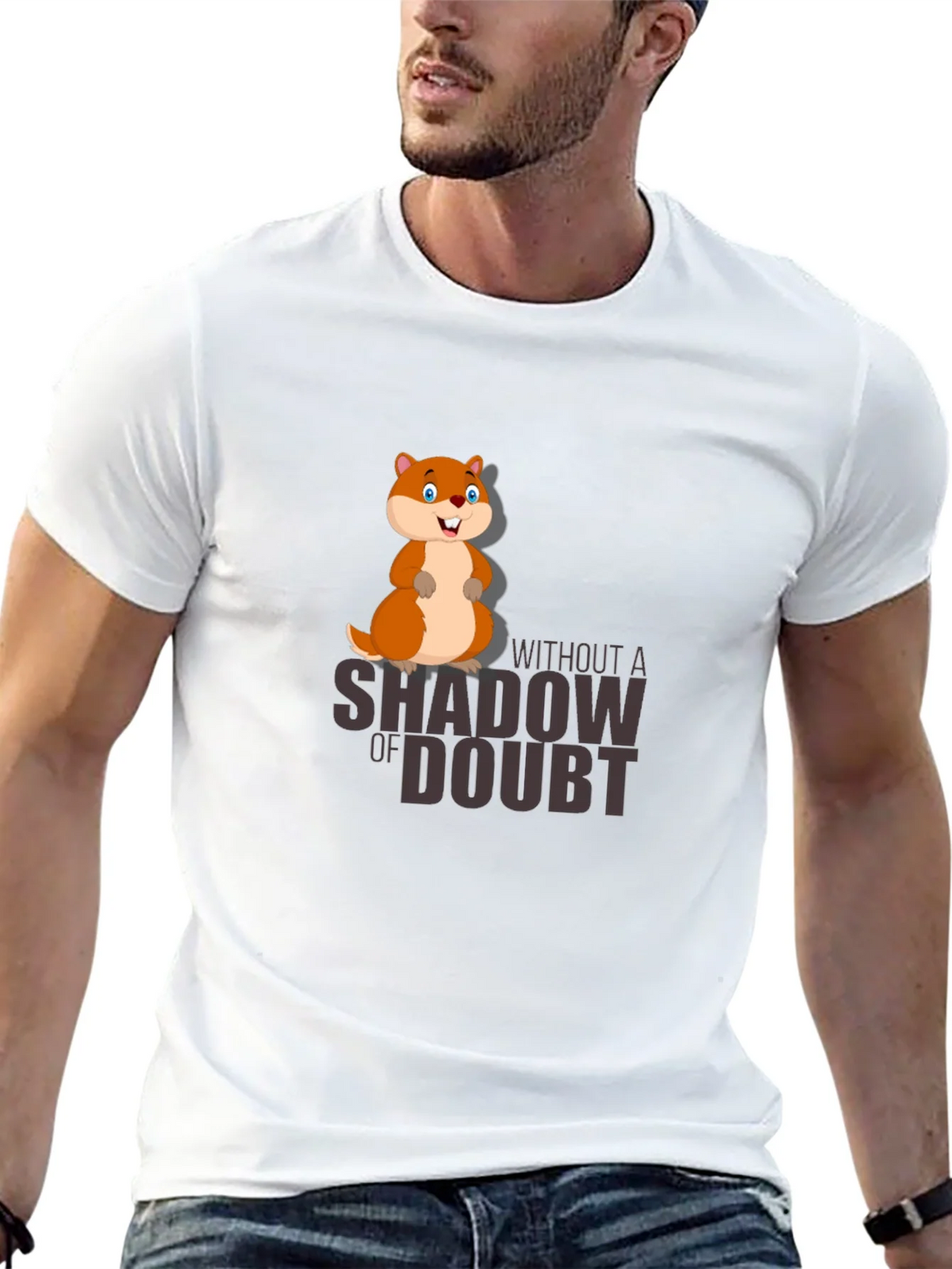 Shadow of Doubt Black Graphic Tee product image 4