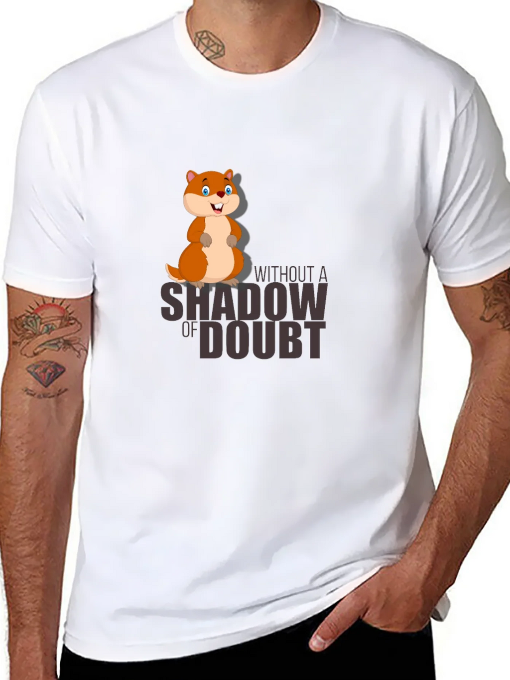 Shadow of Doubt Black Graphic Tee product image 10