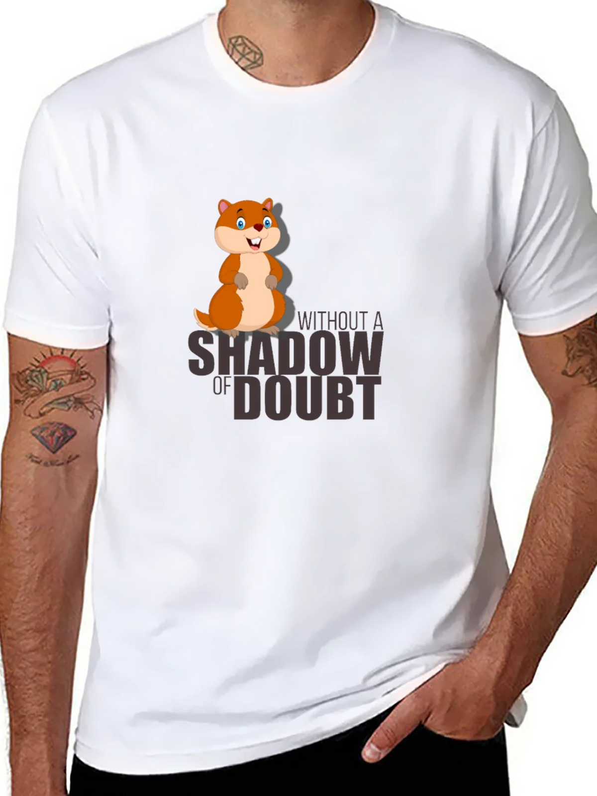 Shadow of Doubt Black Graphic Tee product image 10
