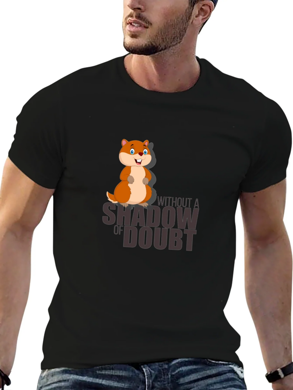 Shadow of Doubt Black Graphic Tee product image 9