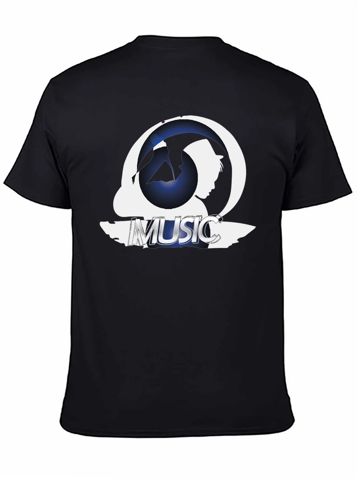Music Silhouette Graphic T-Shirt product image 7