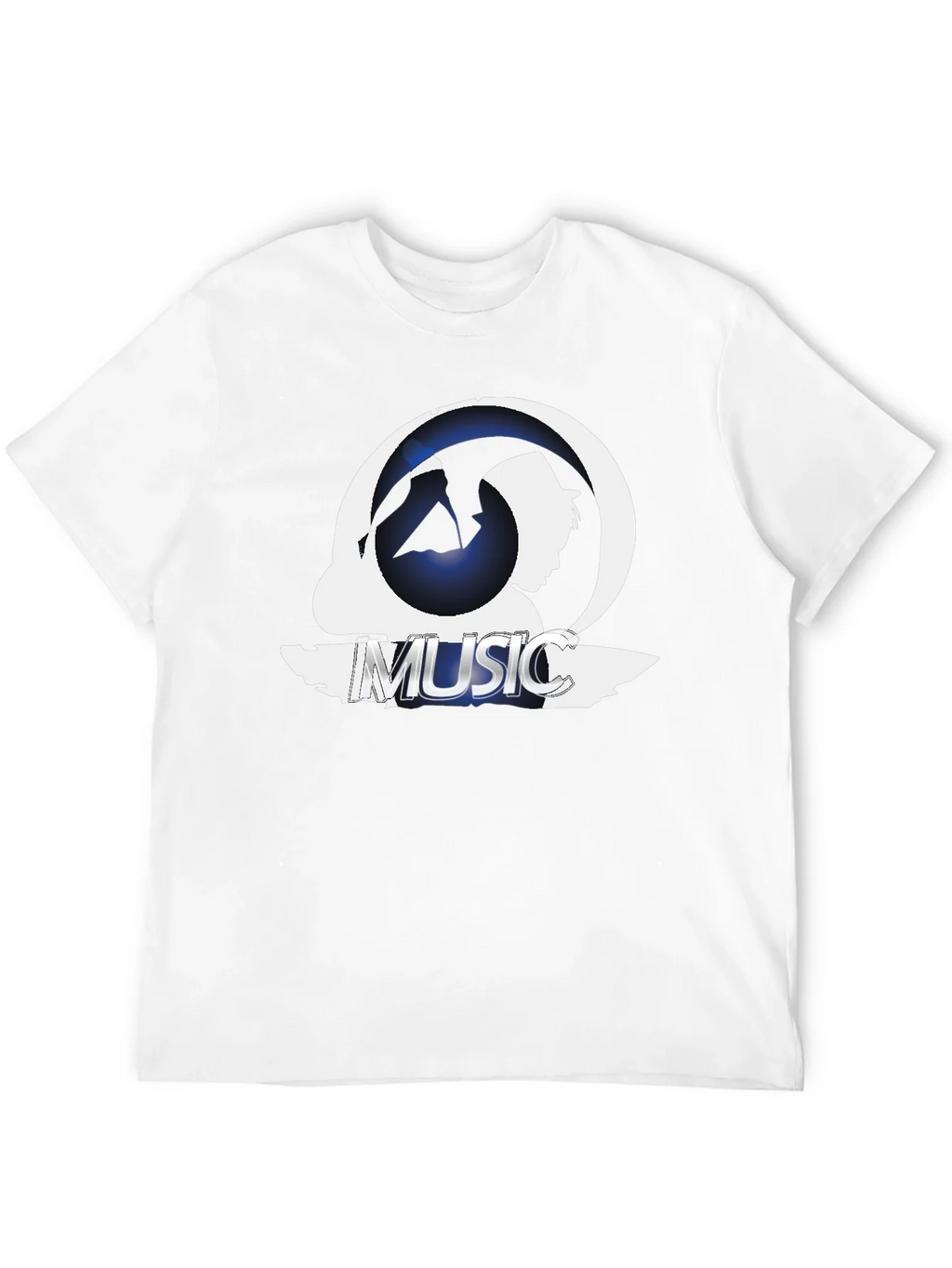 Music Silhouette Graphic T-Shirt product image 3