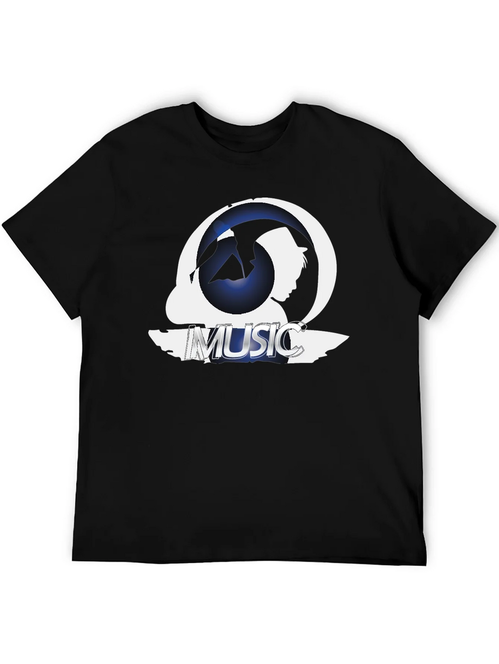 Music Silhouette Graphic T-Shirt product image 8