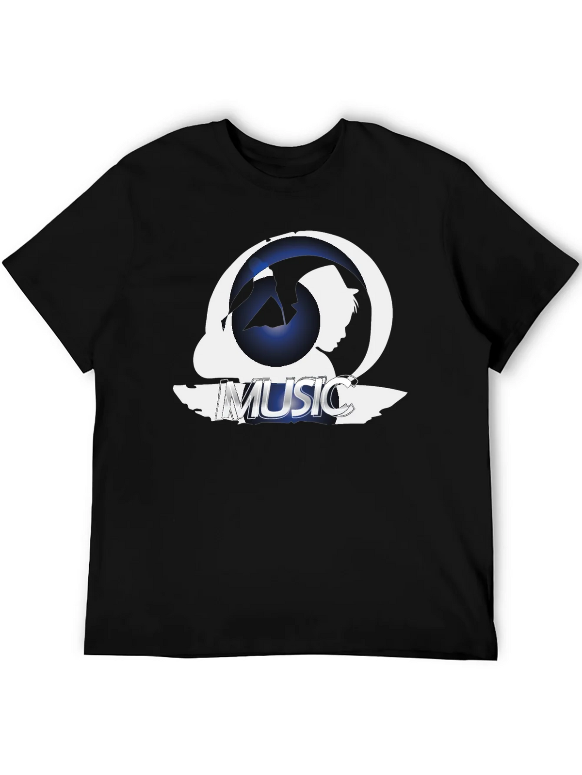 Music Silhouette Graphic T-Shirt product image 8