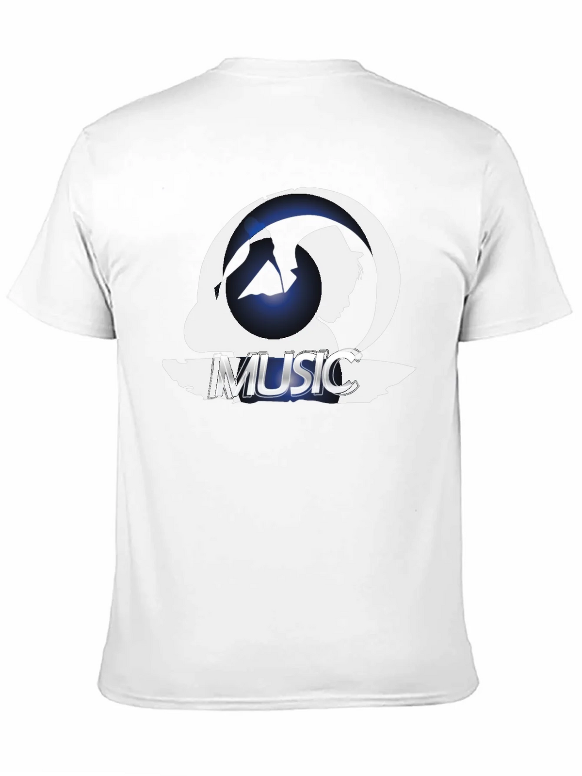 Music Silhouette Graphic T-Shirt product image 2