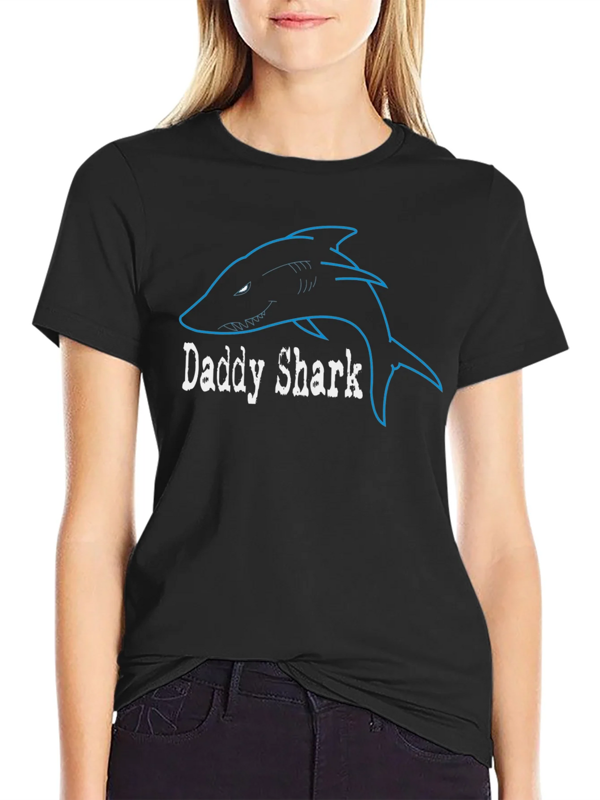 Daddy Shark Graphic T-Shirt product image 5