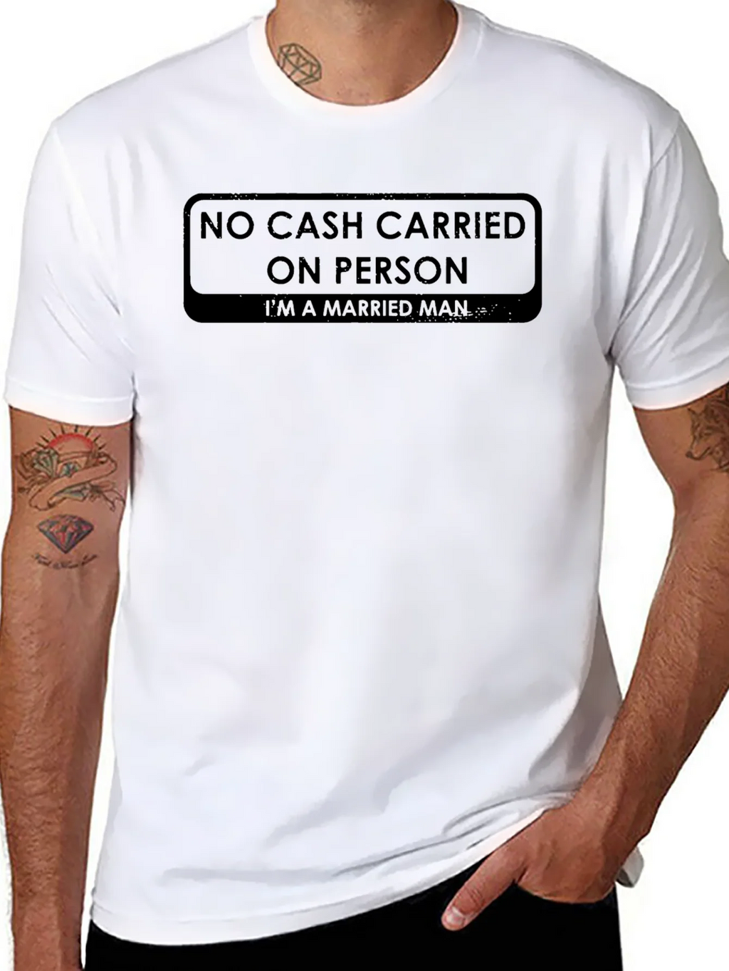No Cash Carried On Person T-Shirt product image 7