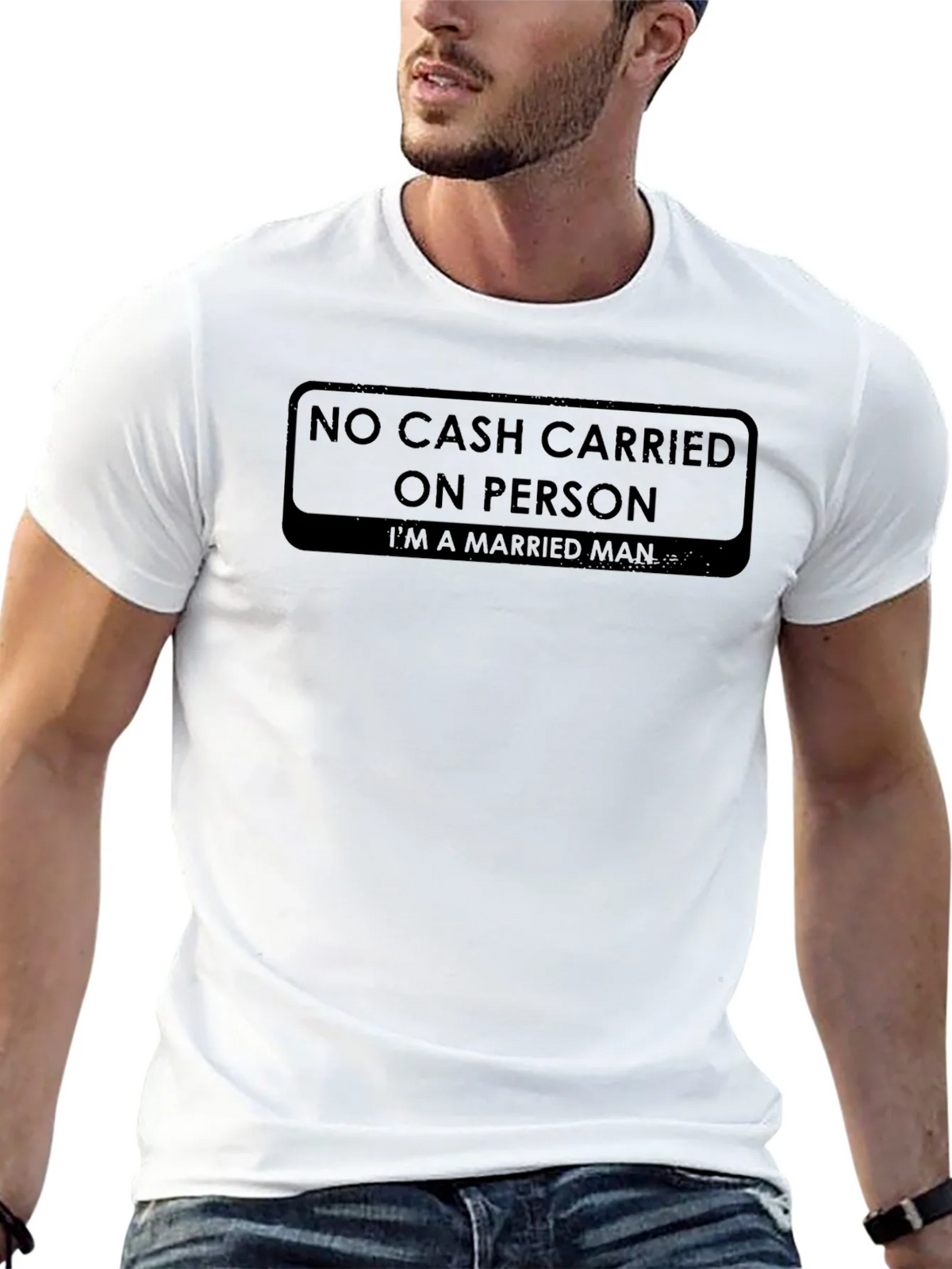No Cash Carried On Person T-Shirt product image 12