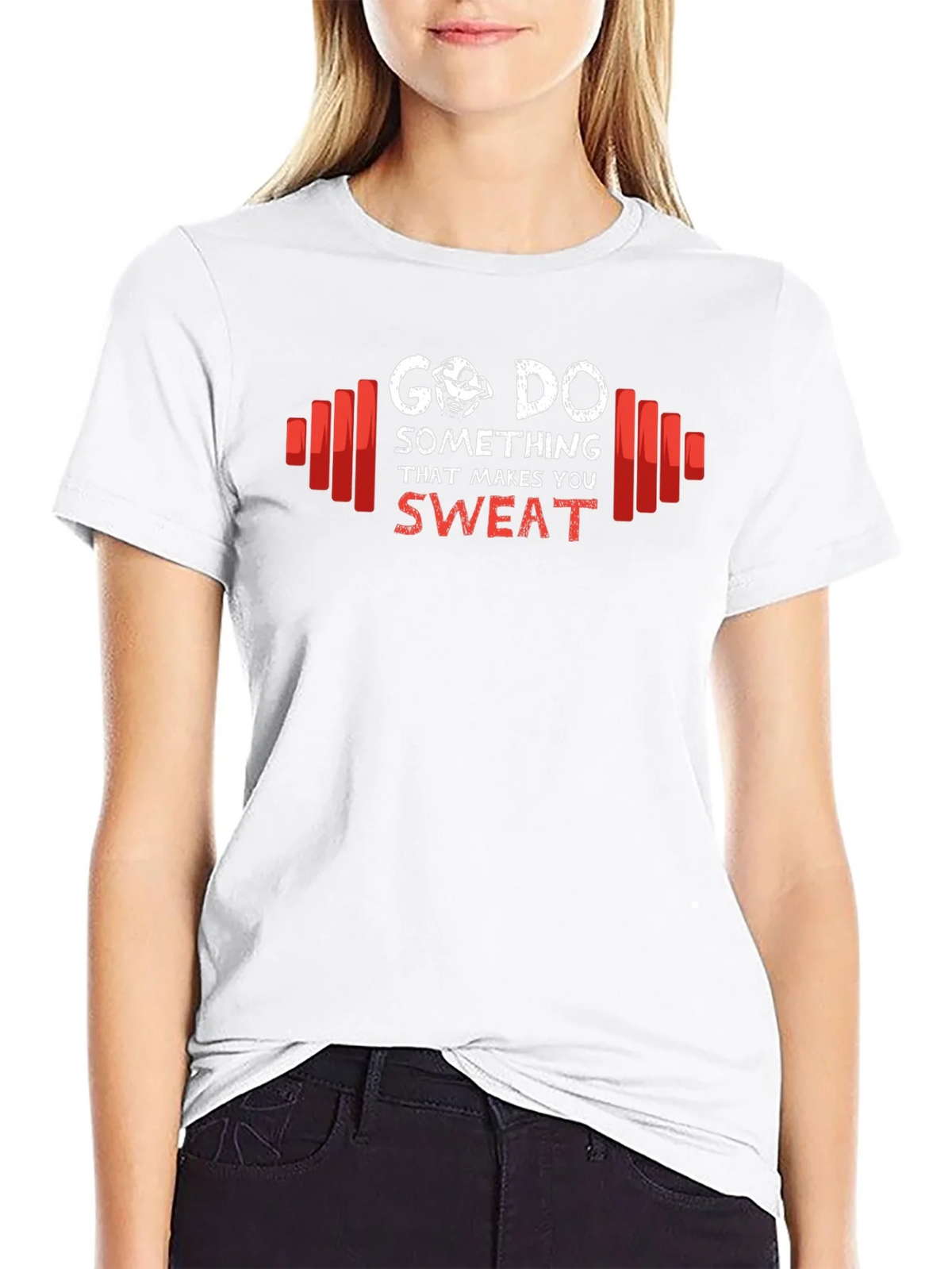 Go Do Something That Makes You Sweat T-Shirt product image 11