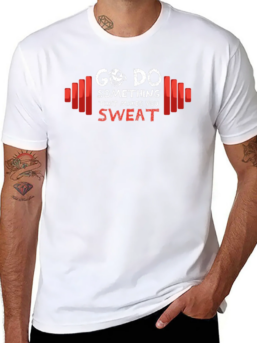 Go Do Something That Makes You Sweat T-Shirt product image 10