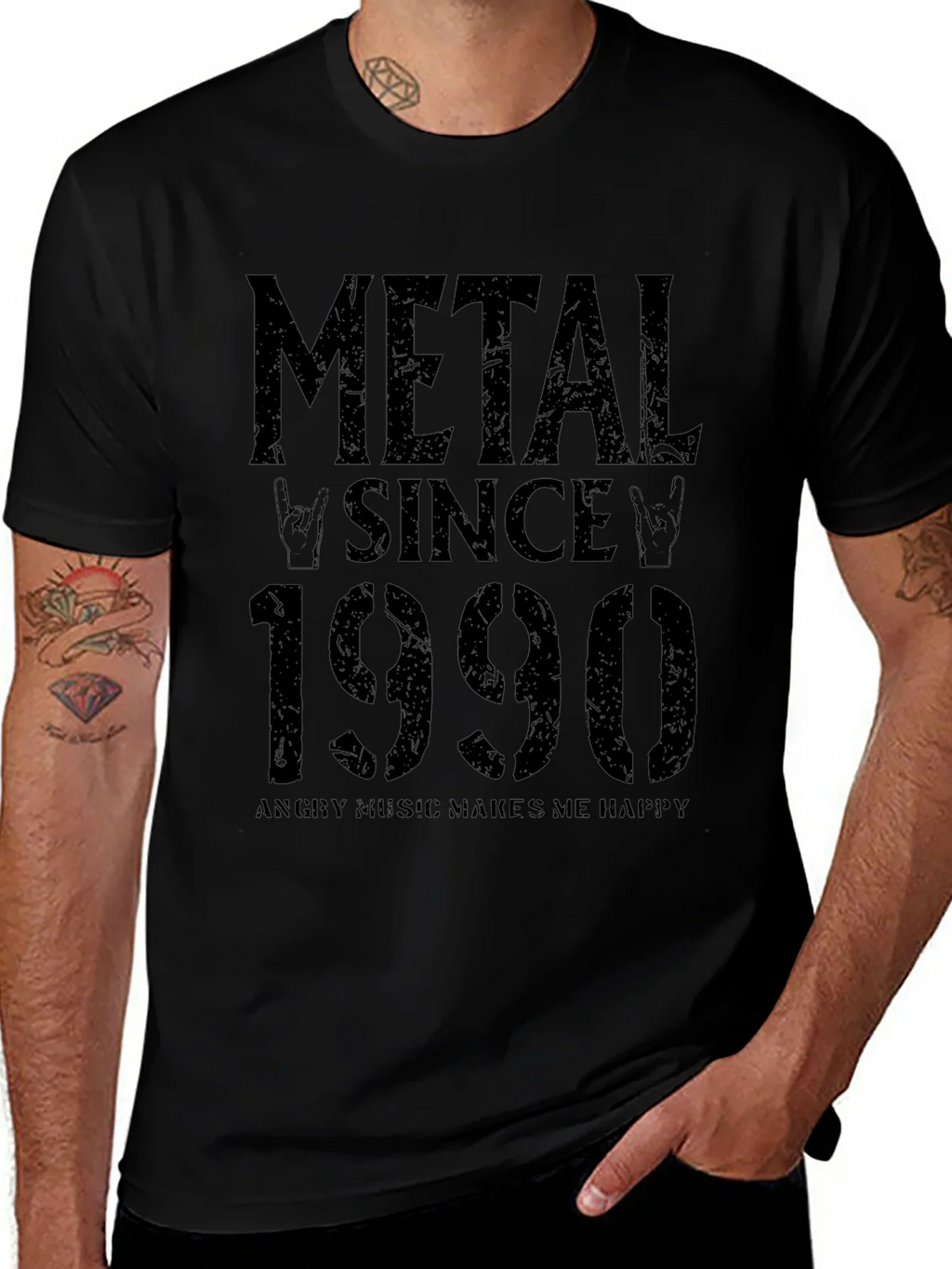 Metal Since 1990 Graphic T-Shirt product image 1