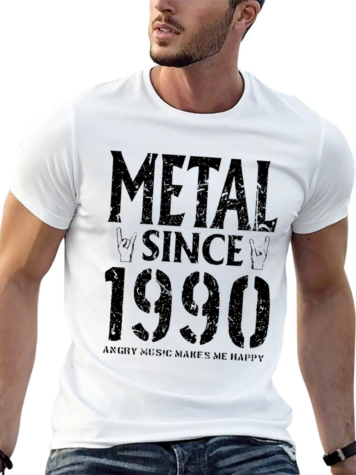 Metal Since 1990 Graphic T-Shirt product image 3