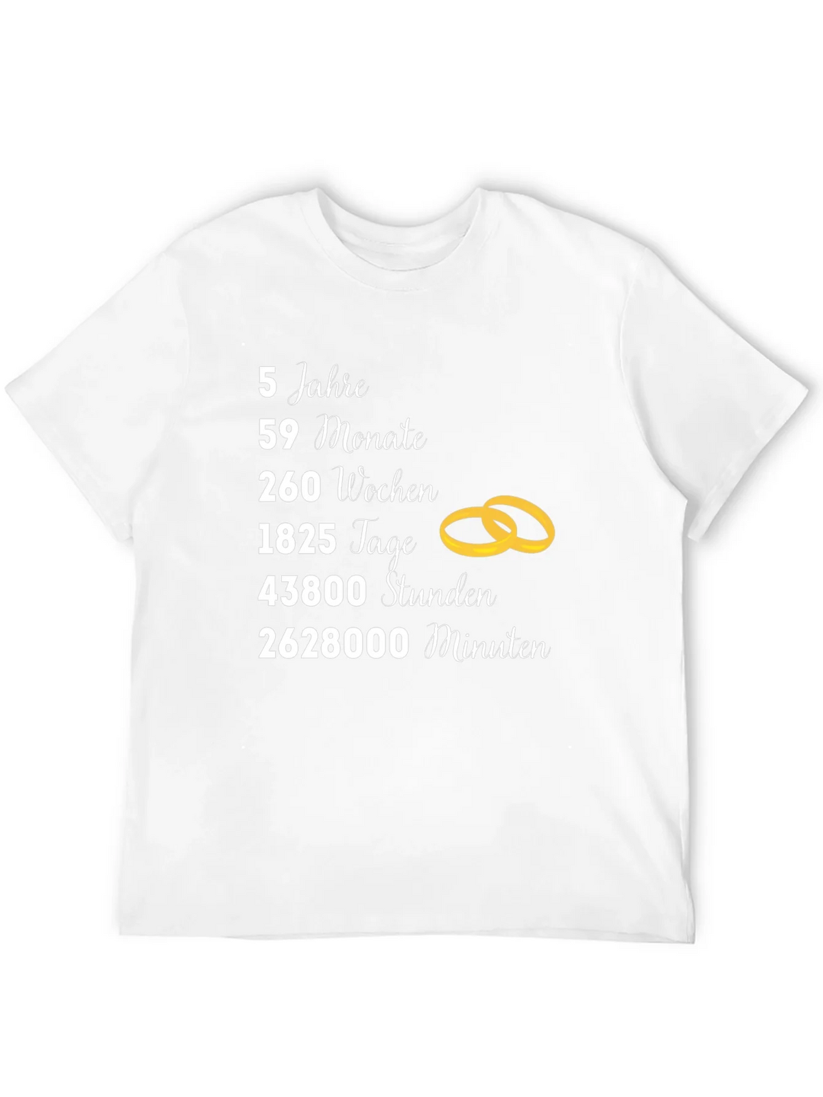 5 Years Anniversary T-Shirt product image 11