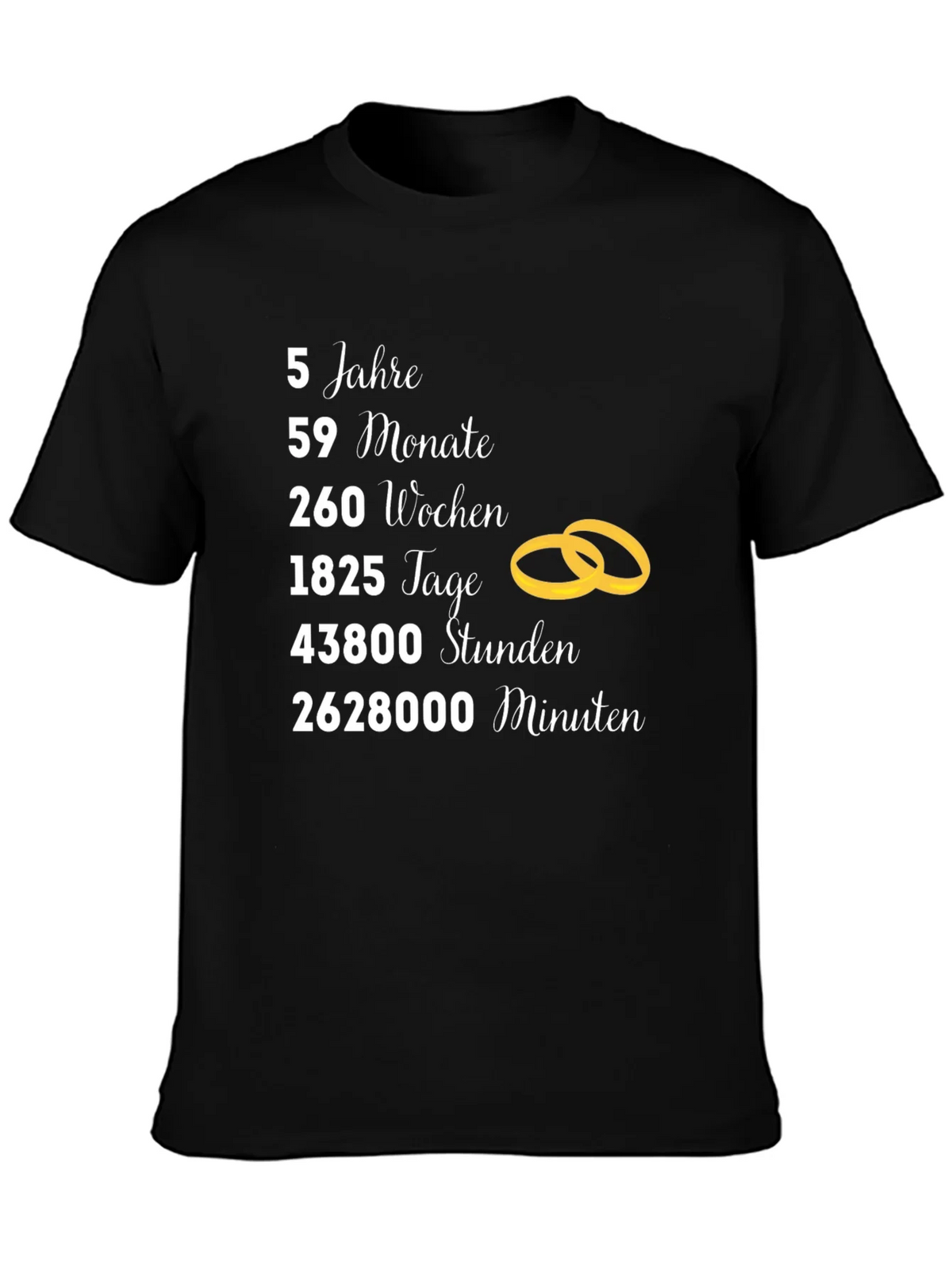 5 Years Anniversary T-Shirt product image 3