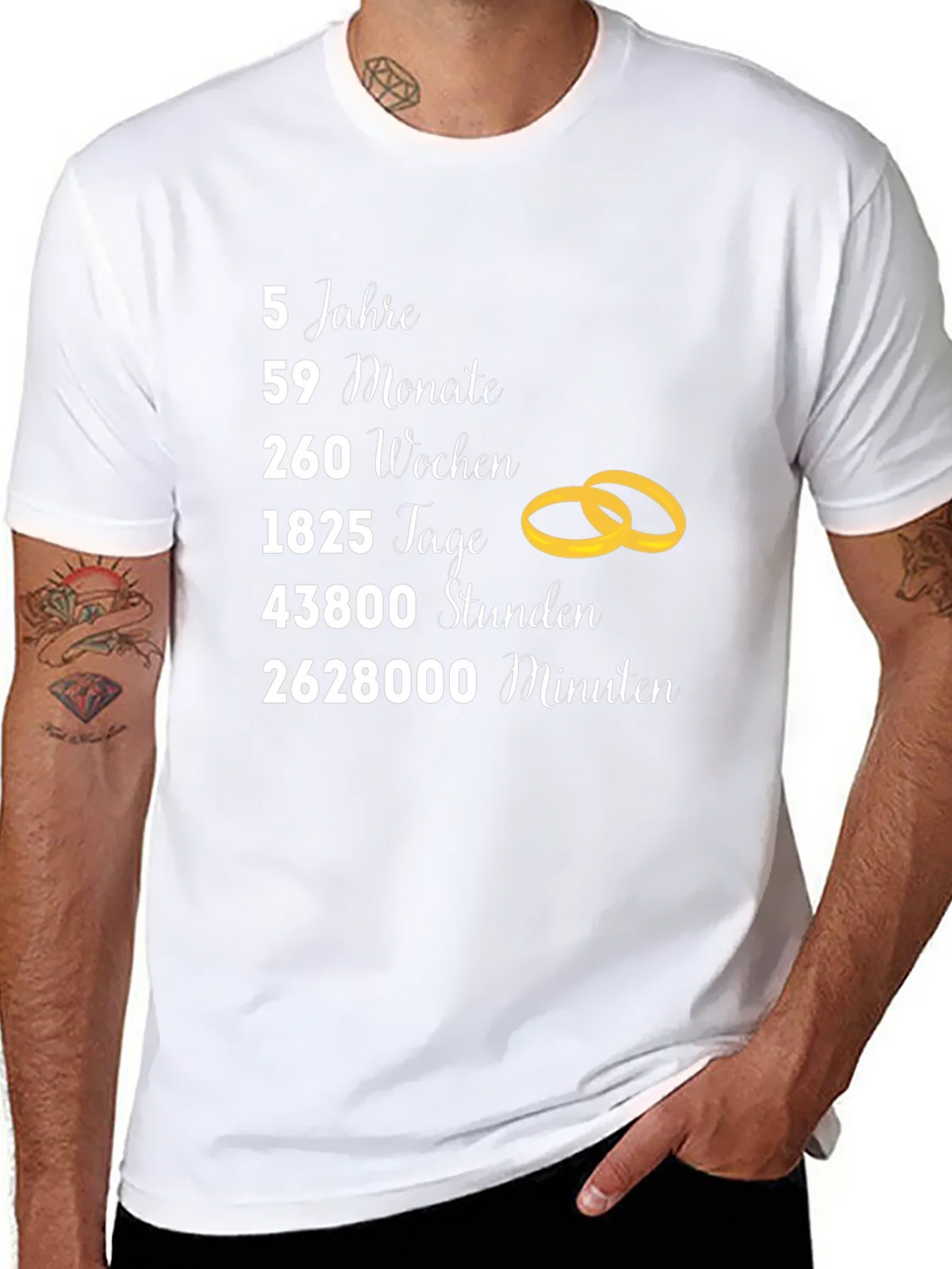 5 Years Anniversary T-Shirt product image 7