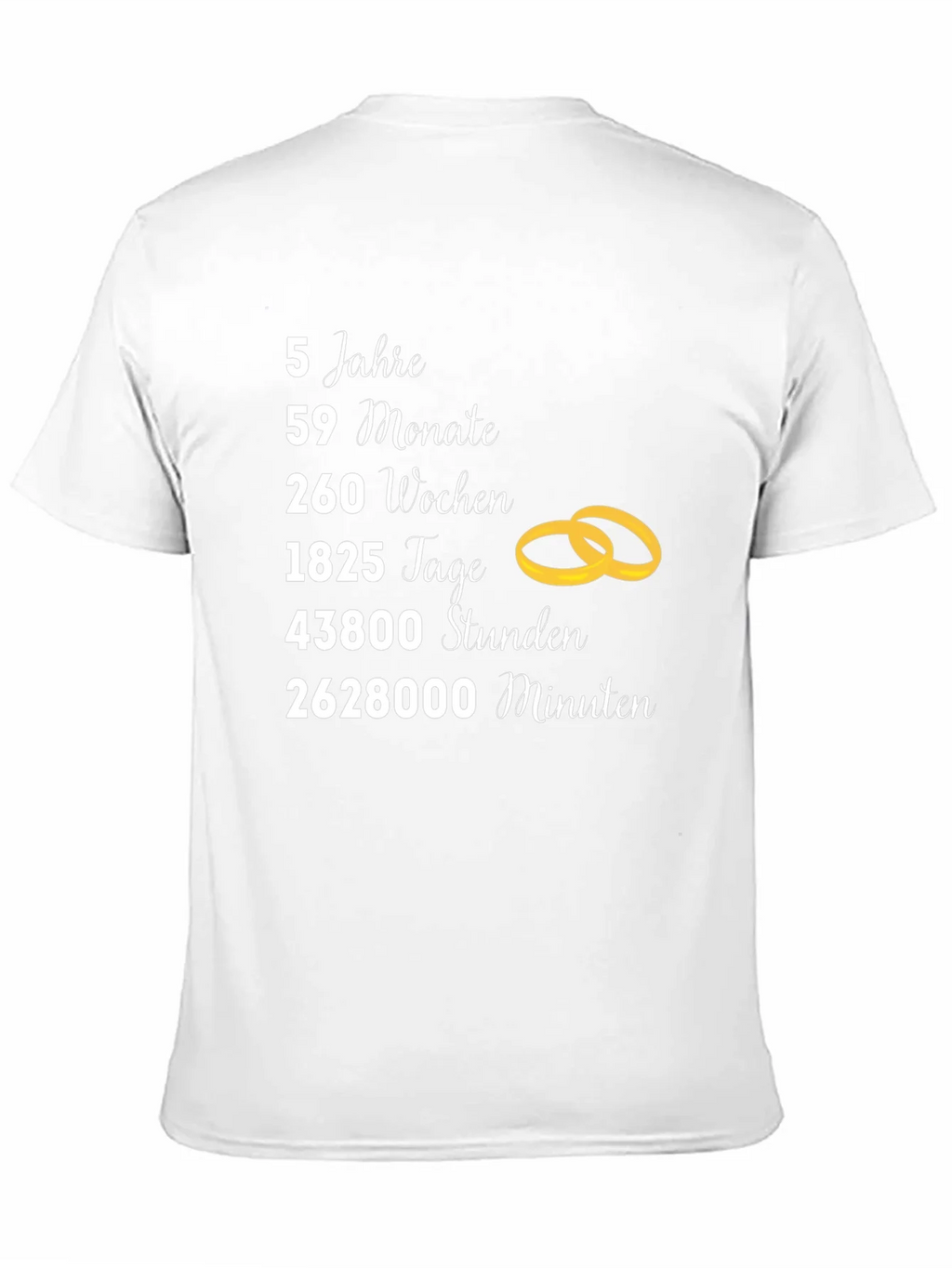 5 Years Anniversary T-Shirt product image 10