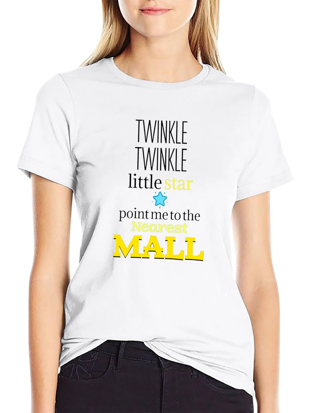 Twinkle Star Mall Graphic Tee - Black product image 11