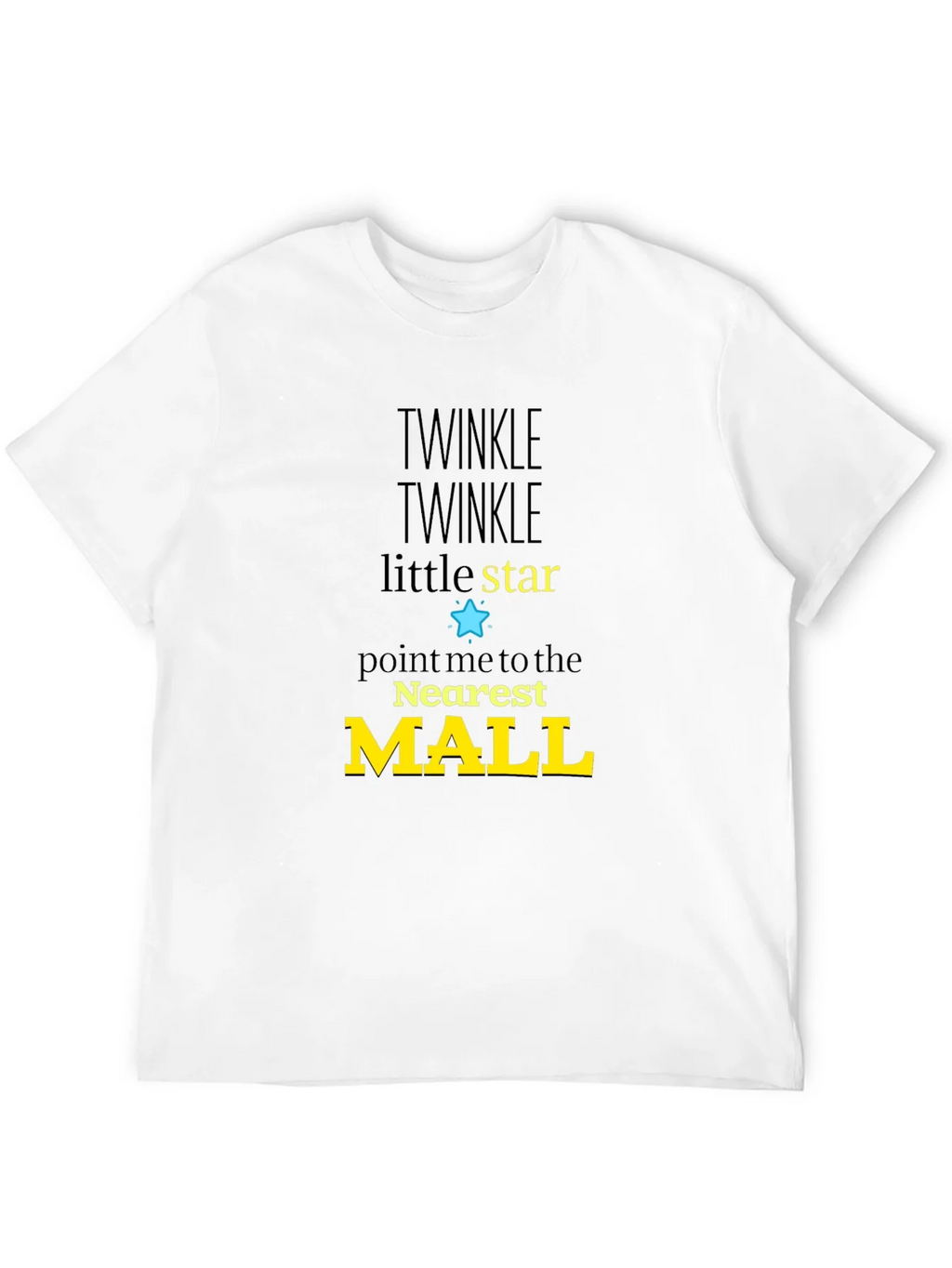 Twinkle Star Mall Graphic Tee - Black product image 3