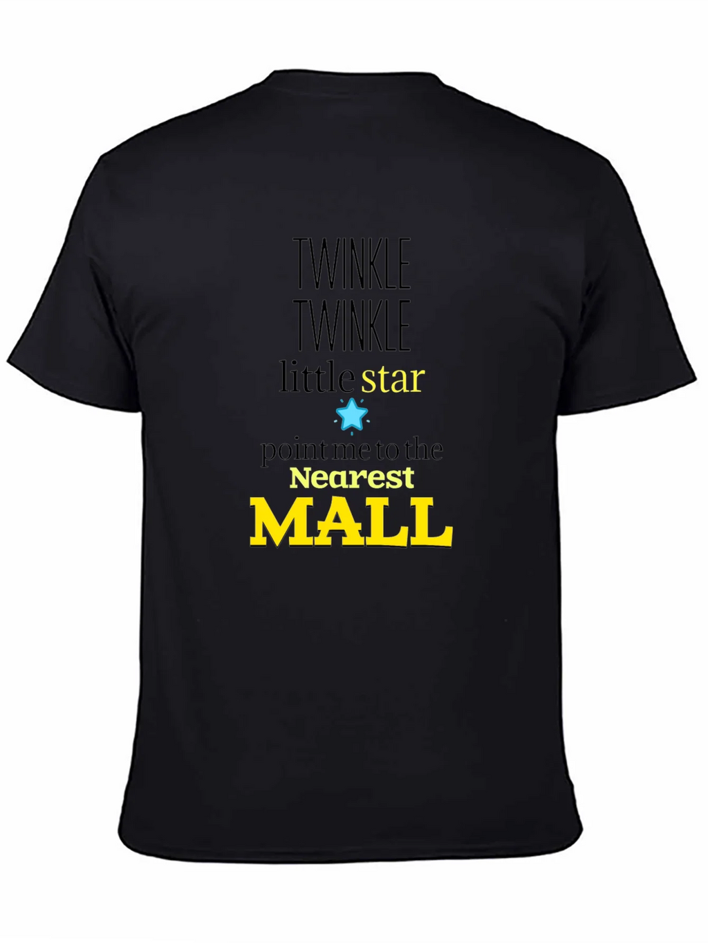 Twinkle Star Mall Graphic Tee - Black product image 7