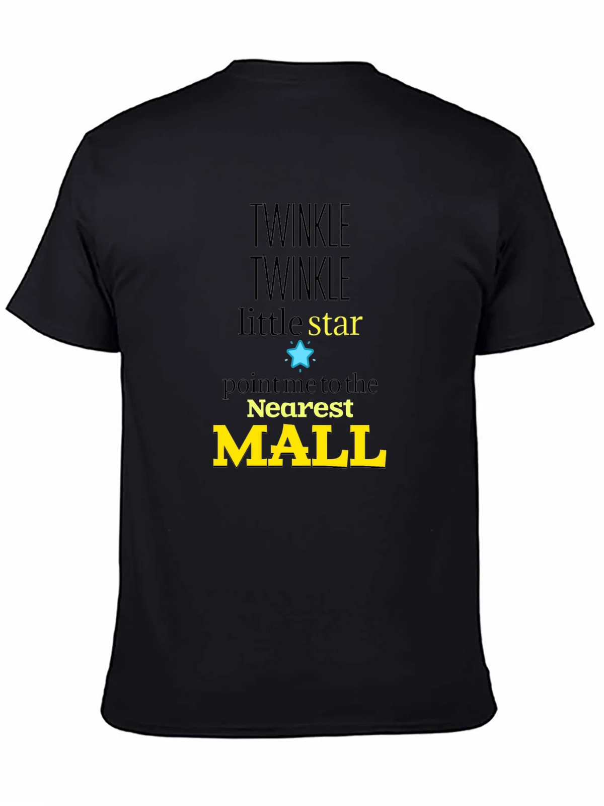 Twinkle Star Mall Graphic Tee - Black product image 7