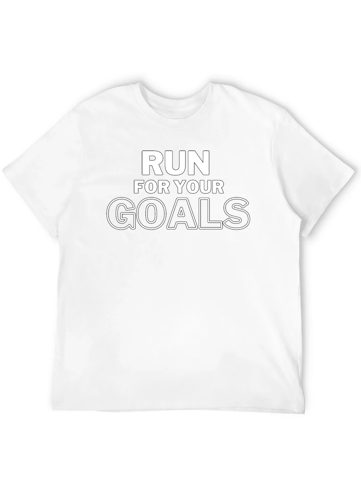 Run for Your Goals Graphic T-Shirt product image 3